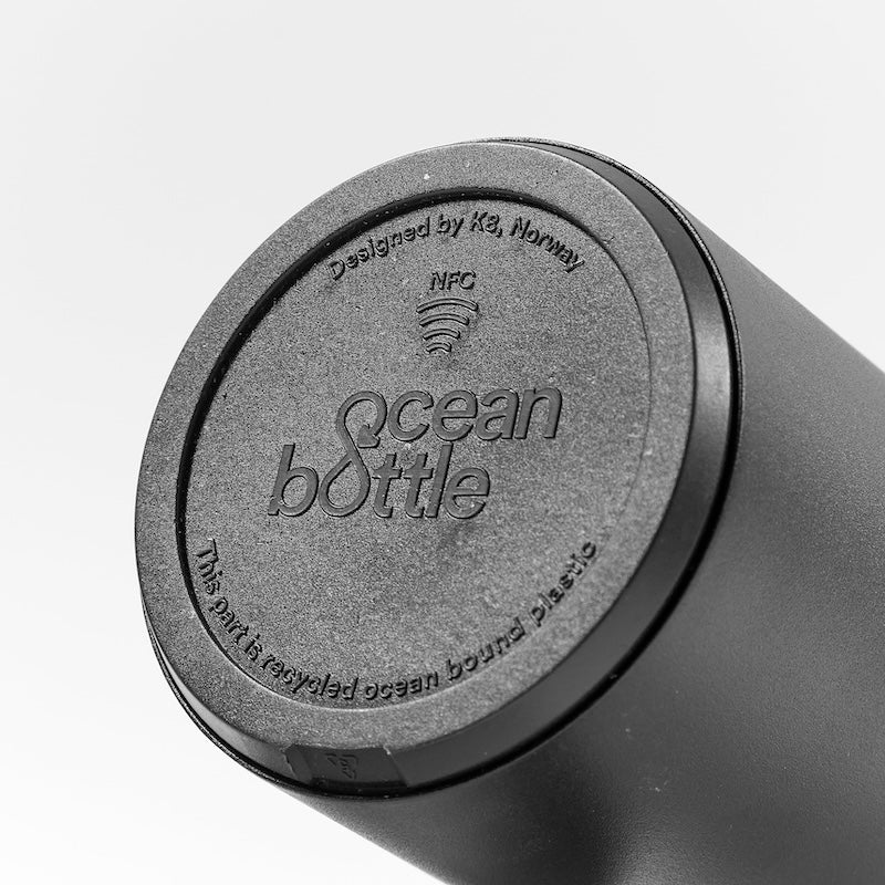 The 3 in 1 Ocean Bottle Gift Set - Obsidian Black (500ml)