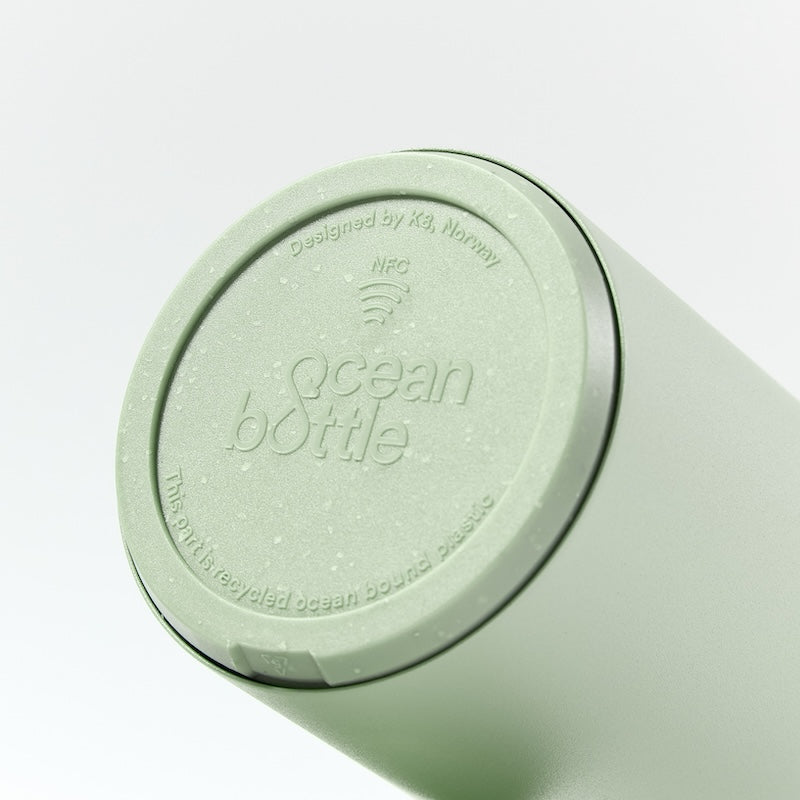 The 3 in 1 Ocean Bottle Gift Set - Shale Green (500ml)