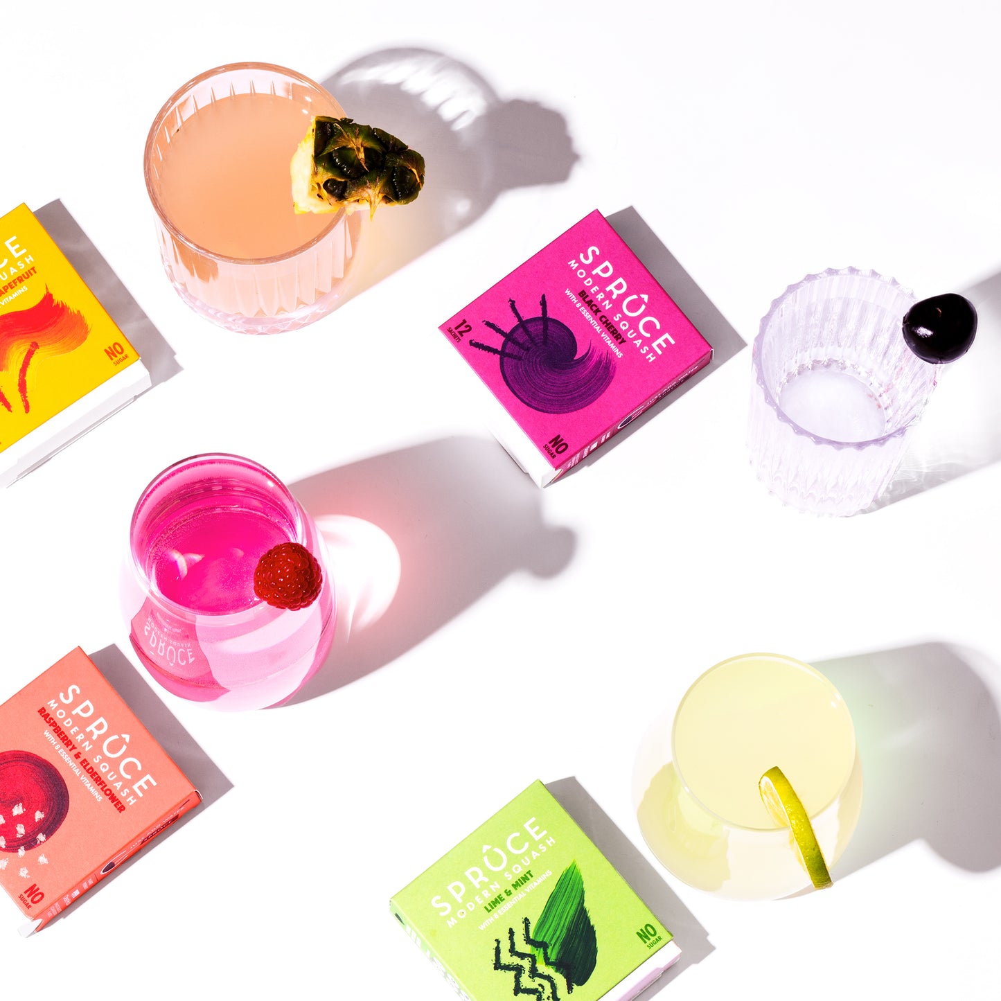 Spruce Black Cherry Enhancers (12 serves)